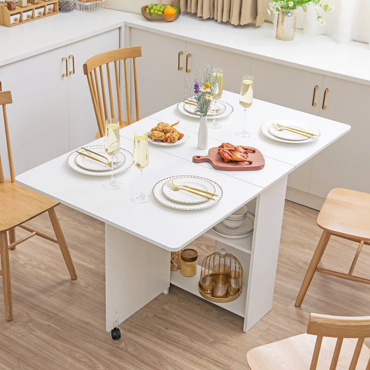 Small foldable best sale dining table